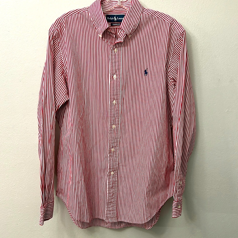 Men’s Ralph Lauren Long Sleeve Button Up Size Medium